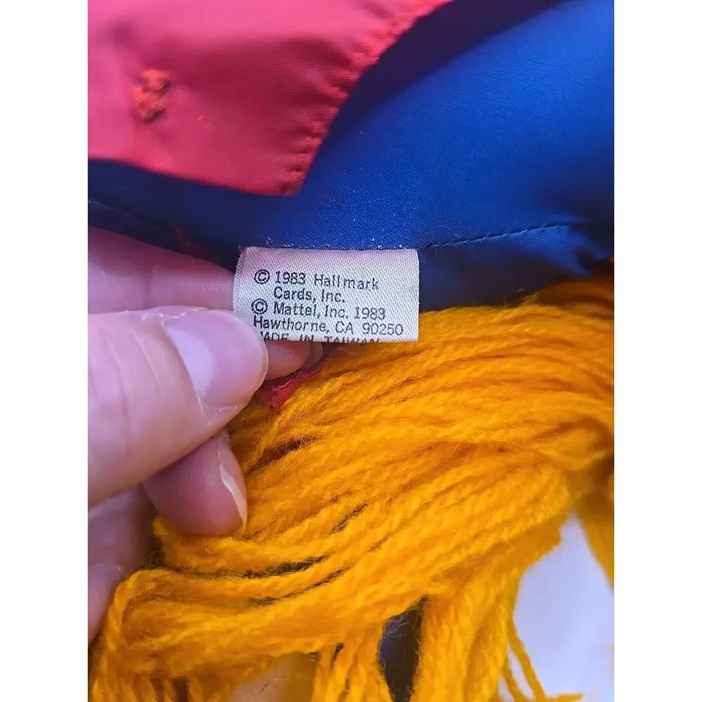Vintage Rainbow Brite Doll Large‎ Size 1983 Hallmark Cards Mattel 18”
